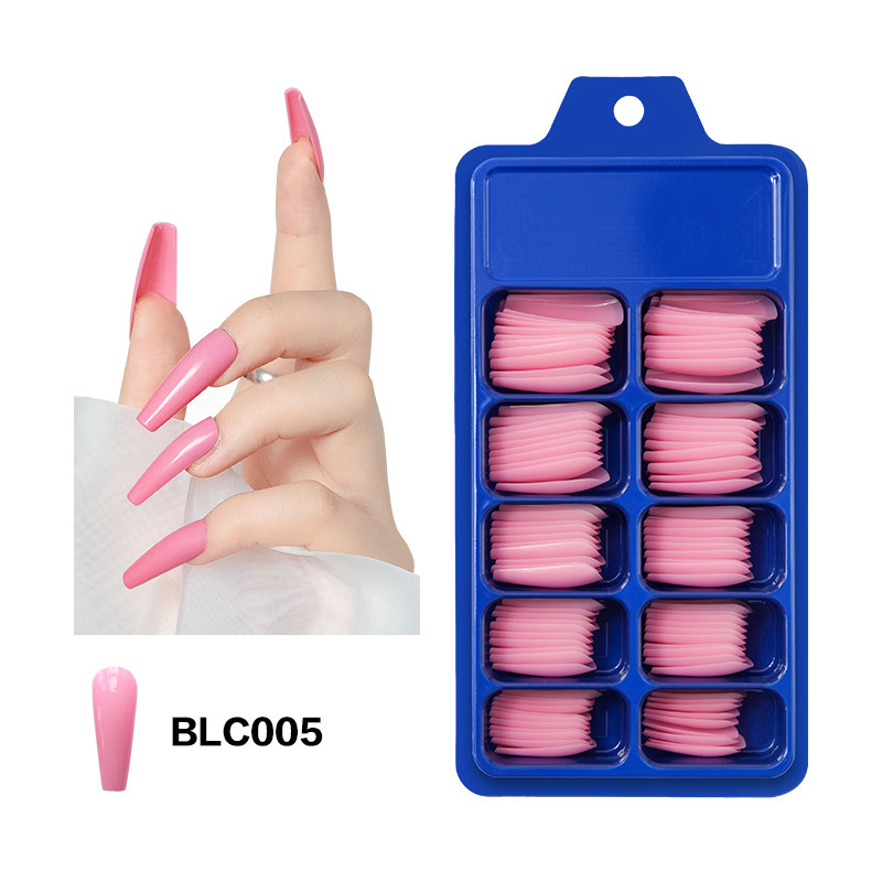 Ballet Fake Nail Patch Foreign Trade Nail Patch Nail Patch Solid Color Wear A European and American Boxed 100 Pieces Ballet Fake Nail Patch Foreign Trade Nail Patch Nail Patch Solid Color Wear A European and American Boxed 100 Pieces