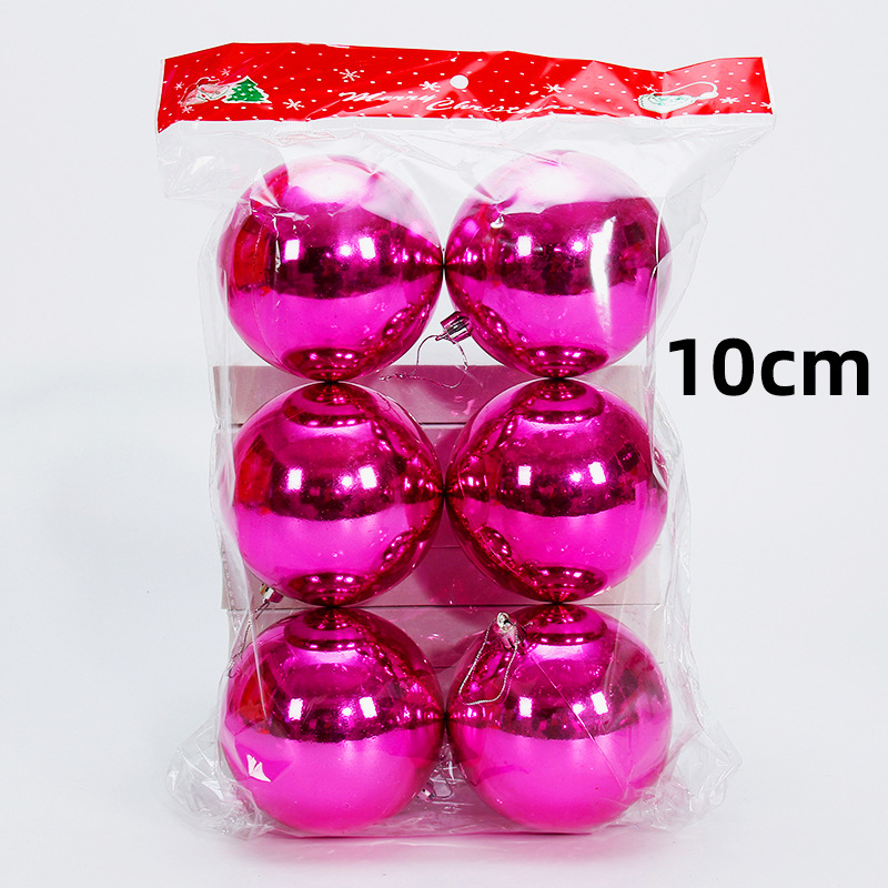 Dragón Tigre Bola de Navidad decoraciones del árbol de Navidad gran Bola brillante galvanoplastia bola de color bola colgante centro comercial bar decoración del techo