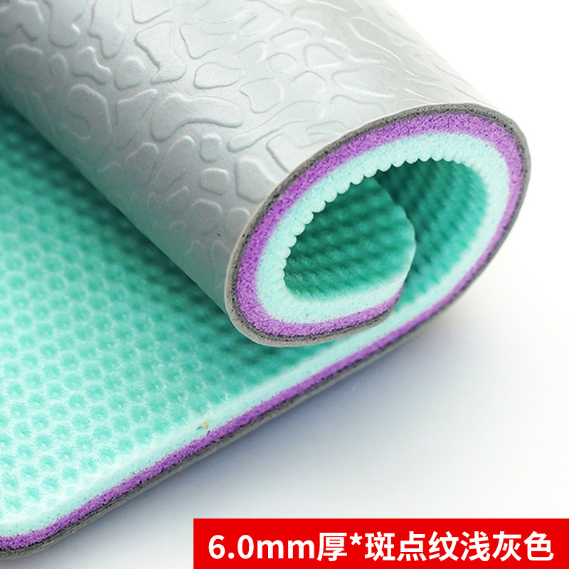 6.0mm 두꺼운 스폿 패턴 라이트 그레이