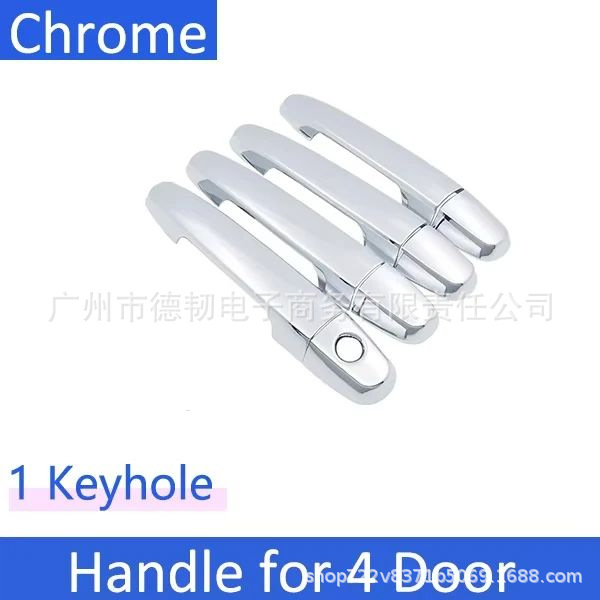 Applicable to Toyota Innova AN40 2004~2014 Electroplated Handle Cover Outer Handle Door Handle Sticker