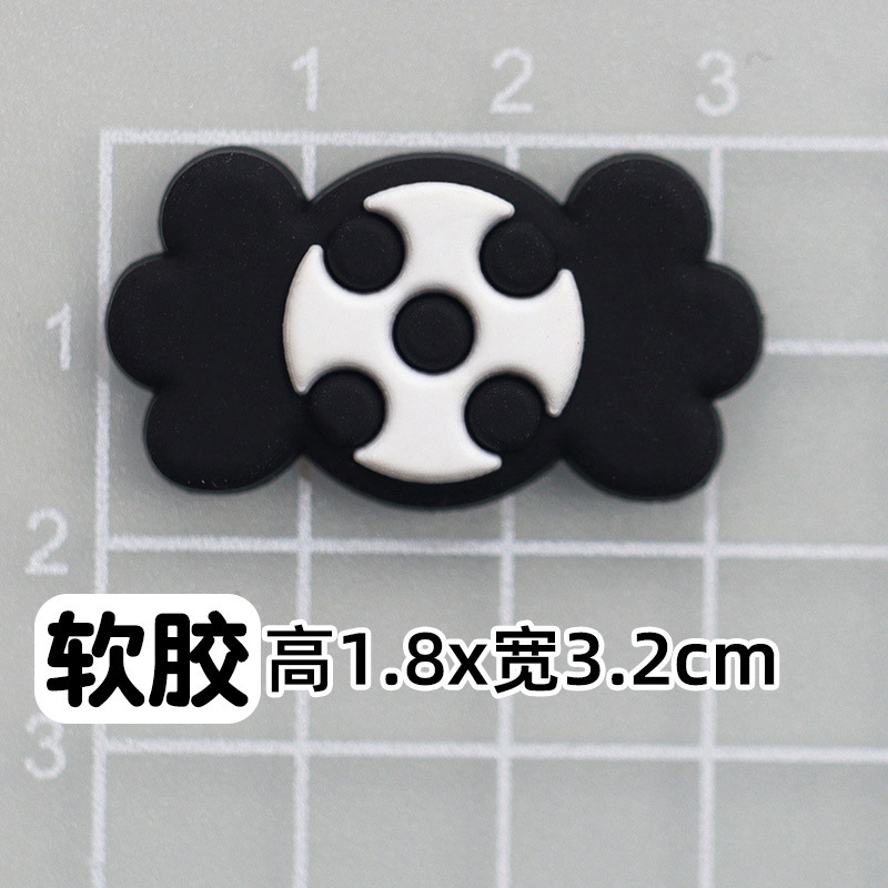 イチゴ猫ヘッドフォン犬 PVC 接着剤アクセサリーパッチ diy 携帯電話ケースアクセサリー材料 ipad 下駄スリッパパッチ|undefined