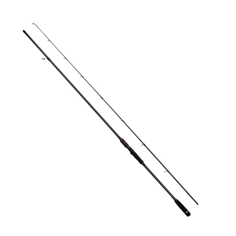 Nuevo producto de carbono luya vara MH tono negro boca de 2,7 m 3 m palo de nudo cruzado material tela de carbono de ajuste duro equipo de pesca