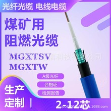 MGXTW-4B1/6B1/8B1/12B1煤礦用阻燃通信光纜 6芯MGXTSV礦用光纜