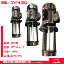 东莞德洋牌机床高压水泵 浸入式循环泵电动水泵DY2机床油泵批发