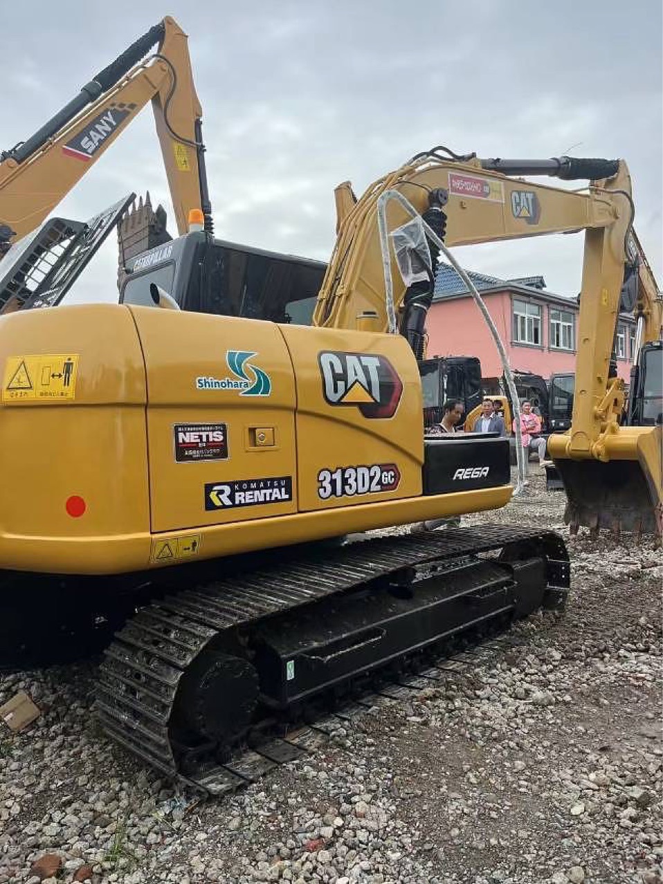 Exportación de línea especial extranjera Carter 312 315 excavadora