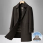 中长款新款秋冬西装领大衣