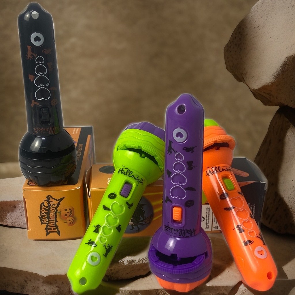 국경 간 크리스마스 장난감 마술 지팡이 플래시 눈송이 스틱 손전등 프로젝션 교육 크리스마스 선물 어린이 장난감