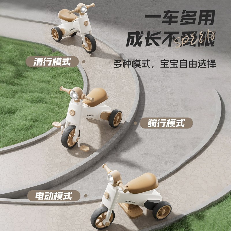 Children's Tricycle Bicycle for 1-3-5 Year Old Babies, Sliding Bike, Balance Bike for Boys and Girls Children's Tricycle Bicycle for 1-3-5 Year Old Babies, Sliding Bike, Balance Bike for Boys and Girls