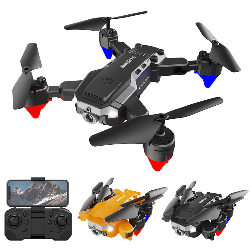 Cross-Border Drone Foldableing Remote Control Aircraft 4K Hd Dual Camera Wifi Aerial Photography Aircraft Helicopter Hot Sale