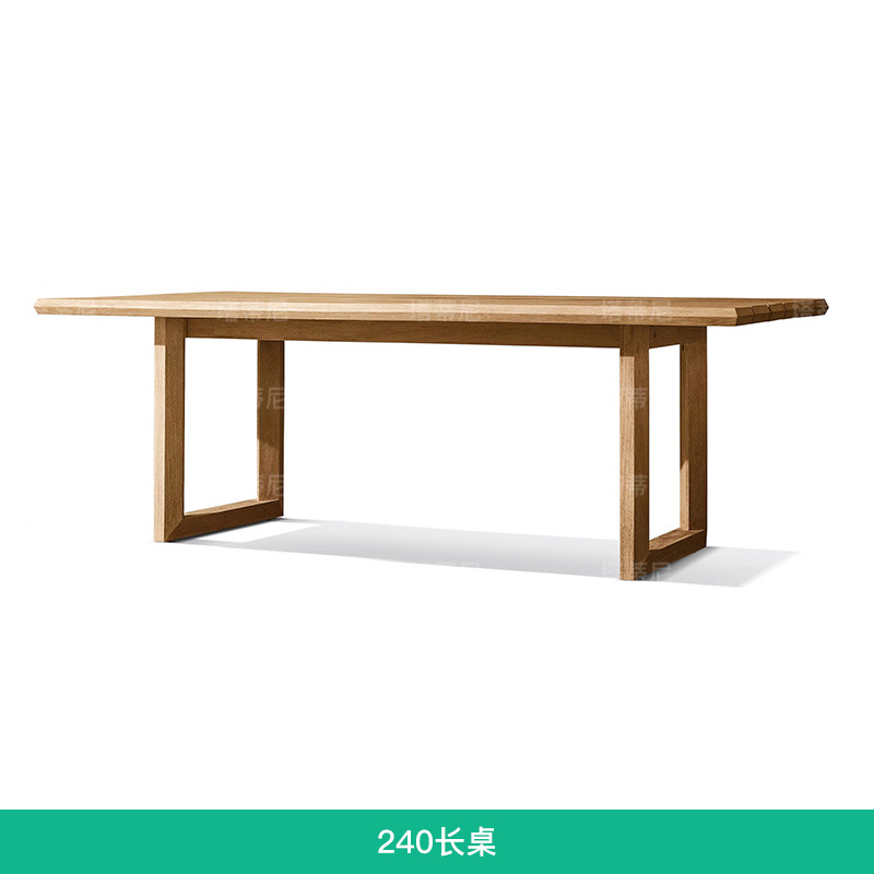 Mesa y silla de teca al aire libre terraza de jardín al aire libre a prueba de agua muebles de protección solar patio al aire libre combinación de mesas y sillas de madera maciza