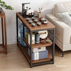 家庭用の小さいお茶のテーブルのテーブルのソファーの辺のいくつかの棚のお茶の戸棚の現代の簡単で簡単な移動の小さいお茶のテーブル