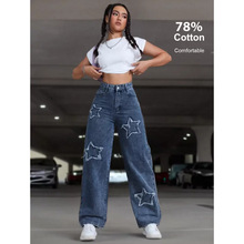 H 19806 Spring Summer Womens Straight Jeans ����ŮʿֱͲţ��