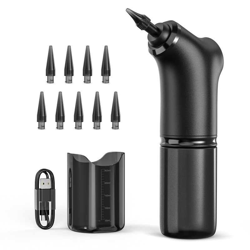 ソースファクトリー電動耳洗浄器家庭用便利な耳掃除器具耳垢掃除ツール電動耳洗浄器耳洗浄器|undefined