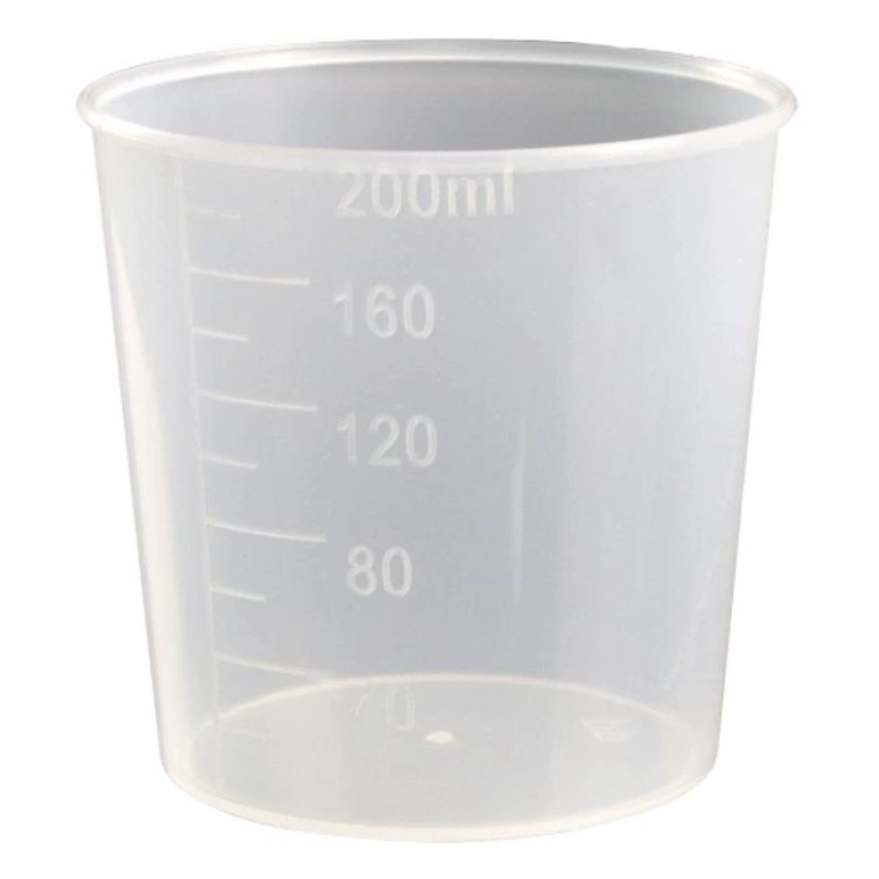 Спот 10ml15ml20ml30ml50ml100ml пластиковая шкала измерительные чашки сиропа для отбора проб жидких упаковочных чашек