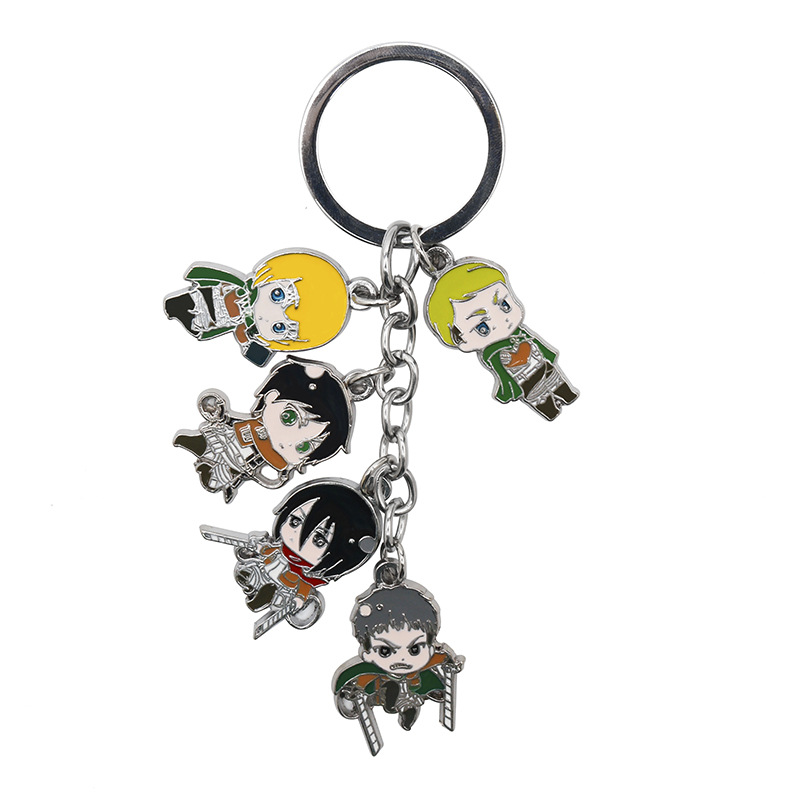 The giant keychain that is attacking around anime lets Allen Sanya…