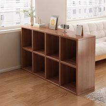 书架置物架落地格子柜书柜家用自由组合收纳柜八格柜矮柜子储物柜