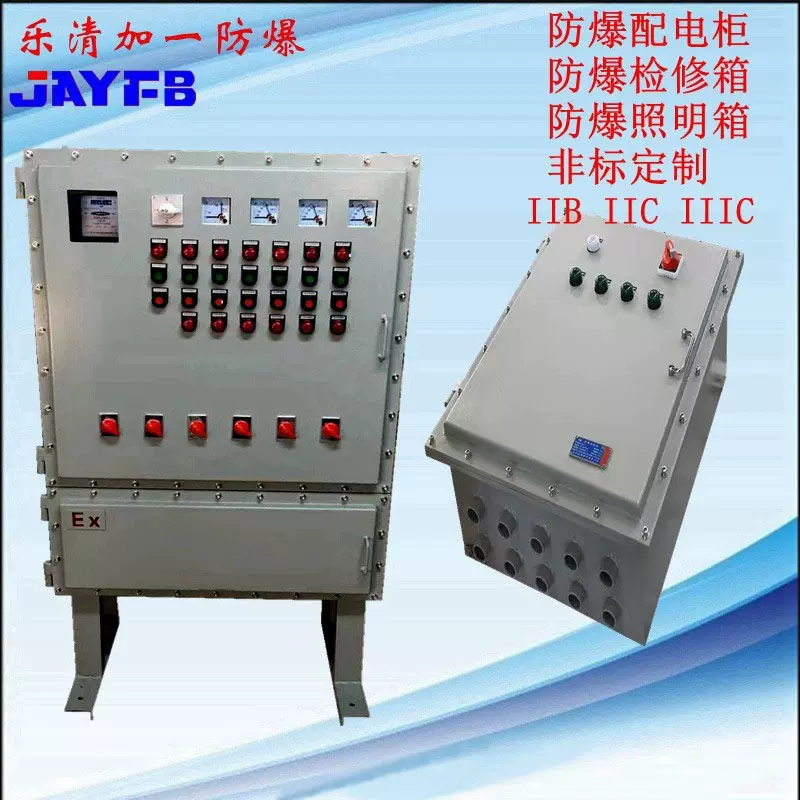 防爆配电箱plc柜动力照明仪表箱控制箱检修插座箱空箱变频柜接线