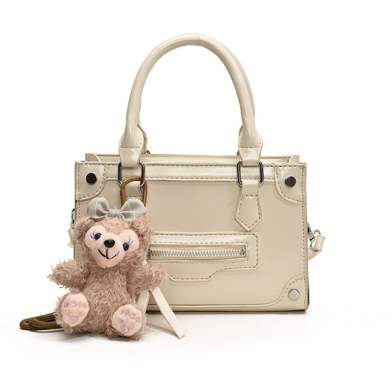 Inglés estilo retro bolsa de motocicleta mujer 2025 nueva moda bolsos de mano de moda bolsos personales de hombro