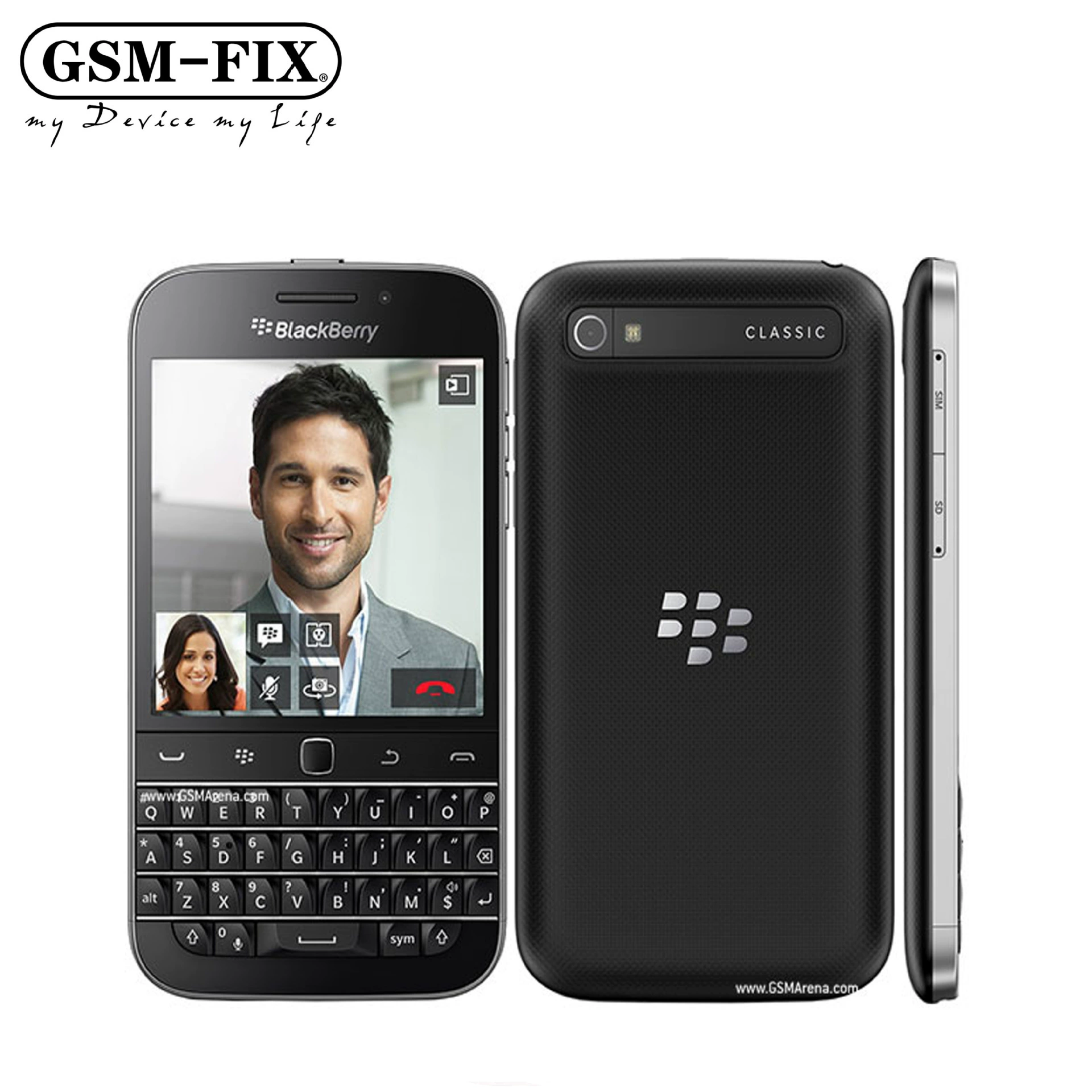 BlackBerry/Blackberry Classic Q20 смартфон с полной клавиатурой, поддержкой трех сетей, студенческая сеть, 4G мобильный телефон