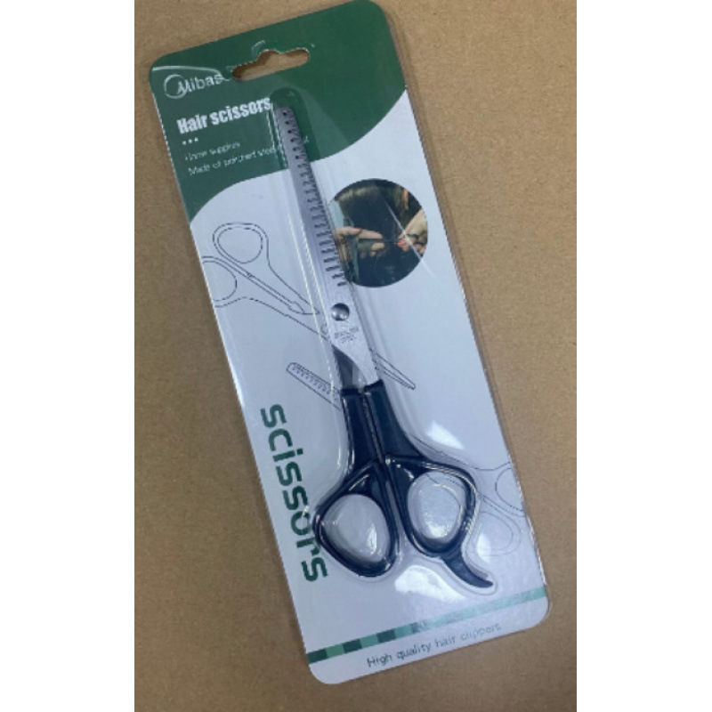 Tijeras de corte de pelo de acero inoxidable, tijeras de hoja plana para mascotas, salones de belleza, tijeras de boca, herramientas de corte de pelo en stock