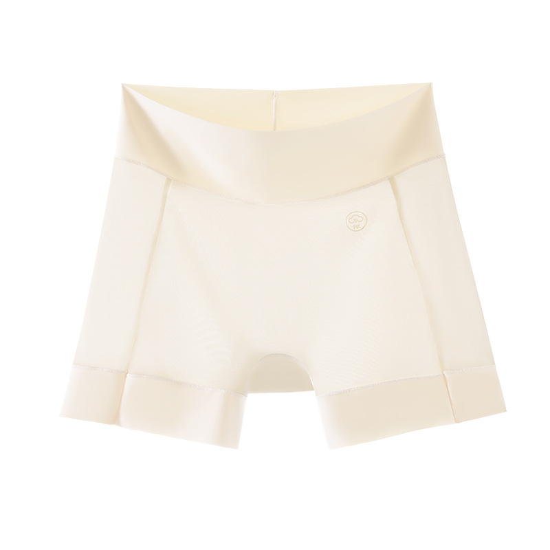 Pantalones de seguridad de gran tamaño para mujer, estilo delgado de verano, sin costuras y sin rizos, base líquida dos en uno, leggings de seda de hielo