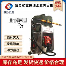 高压细水雾灭火机 多功能森林消防高压汽油灭火枪 背负式灭火机