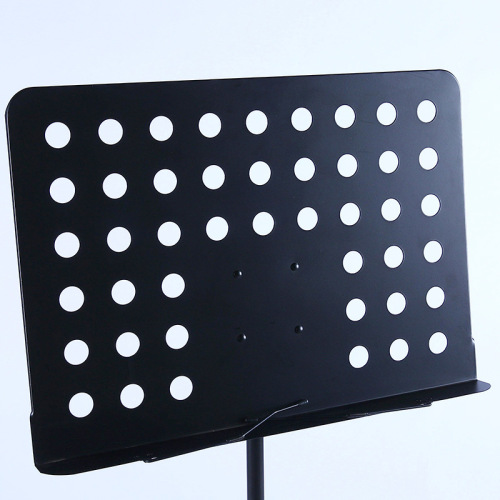 Music stand, foldable, with reinforced and thickened design, adjustable height, suitable for sheet music stand, guitar music stand, violin music stand, conductor's guitar score stand