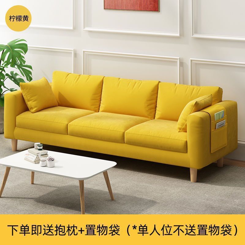布艺沙发客厅小户型出租房用简约现代出租屋简易服装店公寓小沙发|undefined