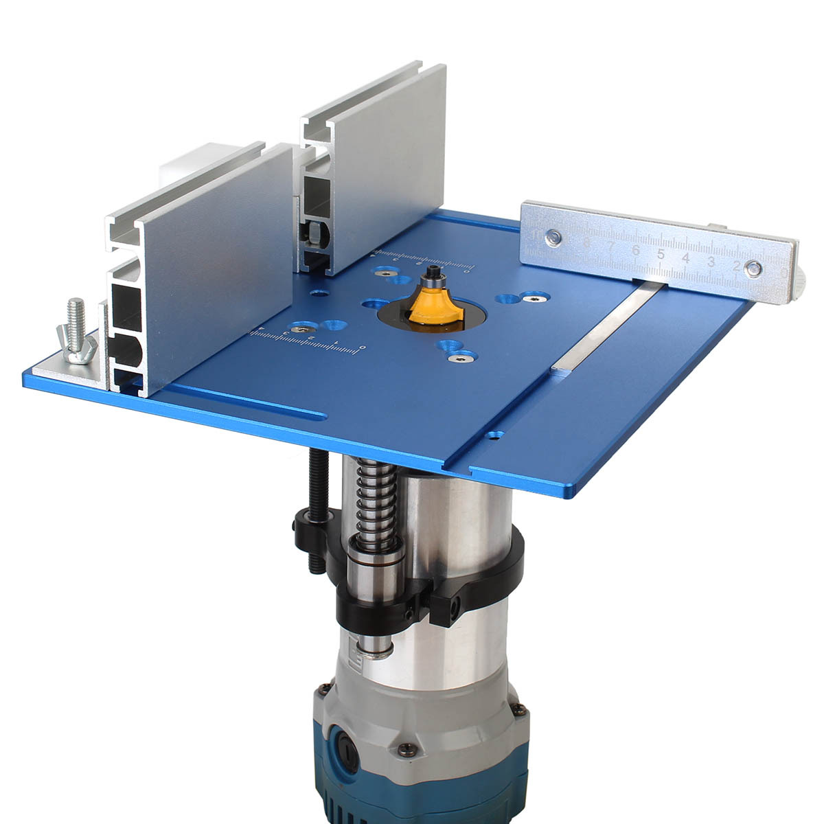 Máquina de grabado para trabajar la madera C8 Flip Board mesa de fresado de baquelita panel de aleación de aluminio Mountain push gobernante Flip Board