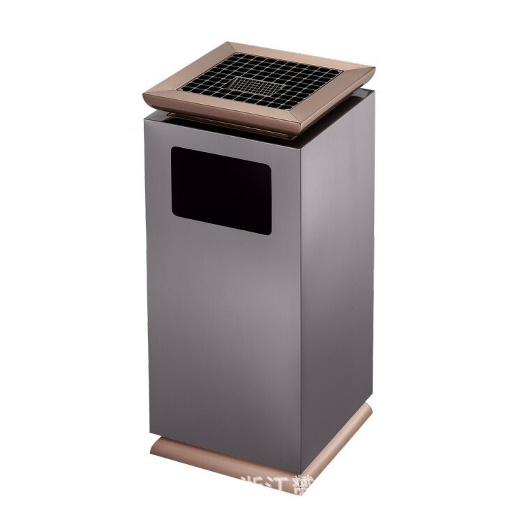 Southern Gpx-37 Hotel Lobby Floor-Standing Stainless Steel Ashtray, Elevator Entrance, Stairway, Outdoor Trash Bin