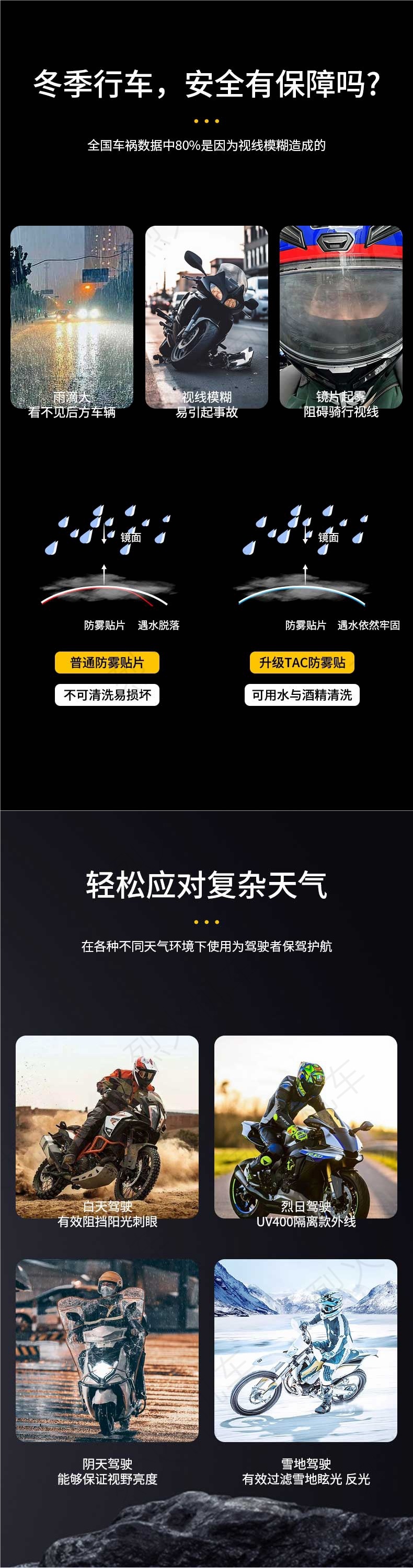 Shoeiz7Z8X14 Motorcycle Helmet Lens Anti-Fog Sticker Buckle Full-Face Helmet Winter Universal Color-Changing Sticker Secondary Factory