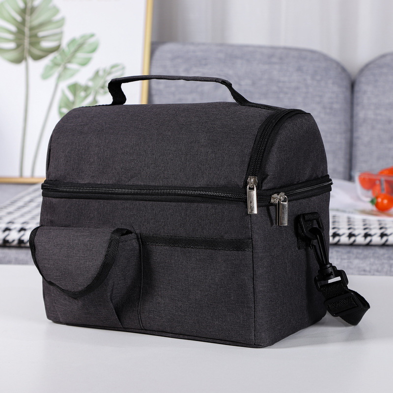 Bolsa de caja de almuerzo al por mayor bolsa de almuerzo bolsa de almuerzo bolsa de aislamiento de picnic bolsa de almuerzo bolsa de almuerzo de aislamiento de papel de aluminio grueso