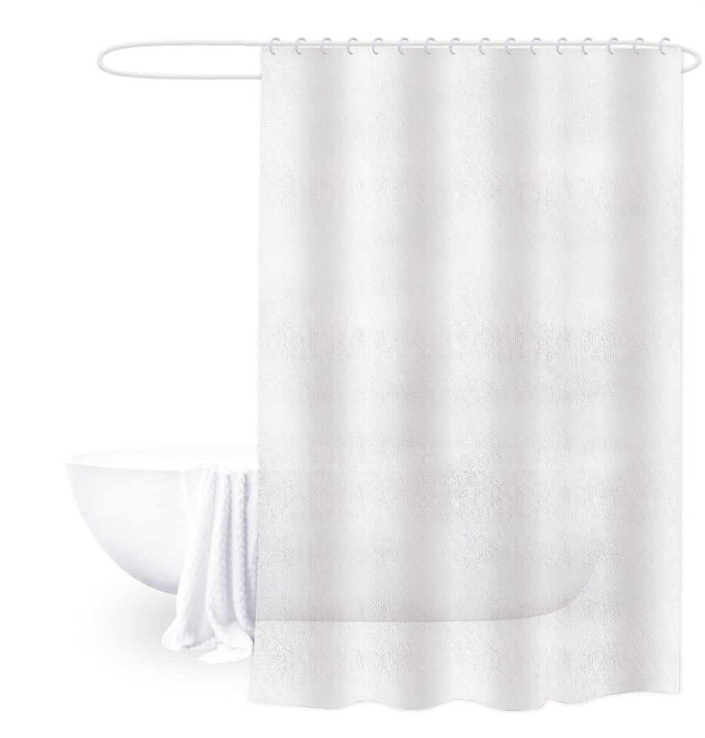 180*180 fábrica directa de PEVA baño impermeable Cortina de ducha transparente 3D Cortina de ducha cortina de puerta de baño cortina a prueba de moho