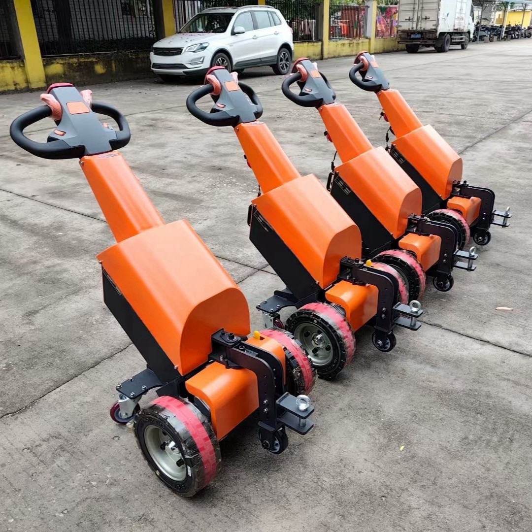 普尔夫Electric tow tractor QDD10步行电动牵引车1吨经济拖车头