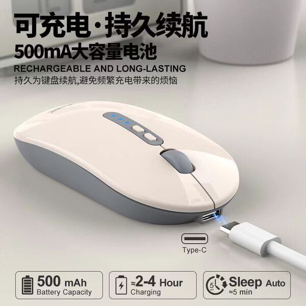 Mute wireless mouse