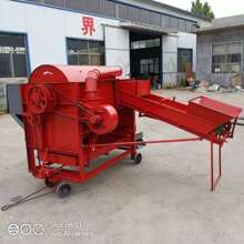 自动进料谷子脱粒机 高粱芝麻苏子脱粒机 大型125稻麦扬长机