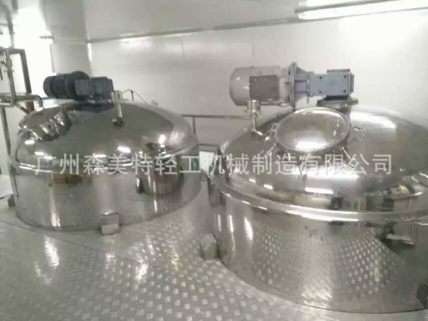 不锈钢储罐 卫生级不锈钢食品储存罐 食品透明储存罐 5吨贮罐