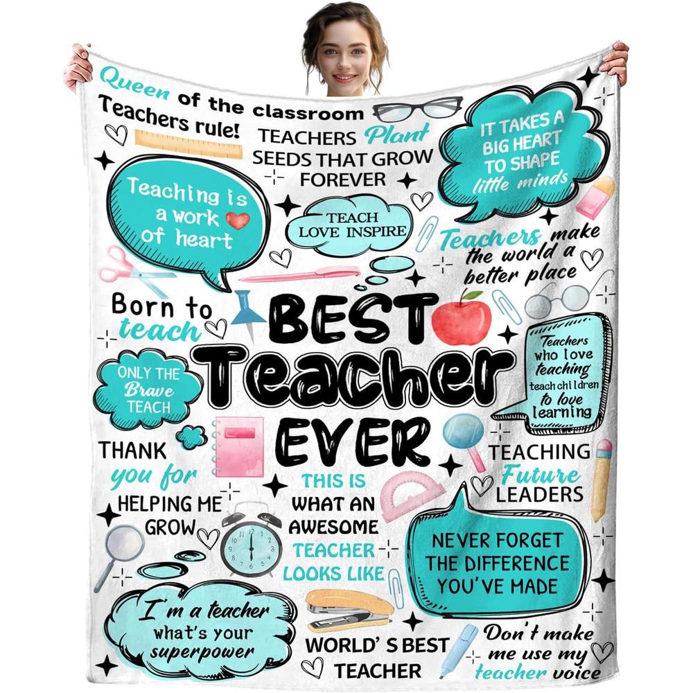 Подарки учителю для женщин, одеяло для мужчин, мягкое фланелевое одеяло для учителя, лучшее