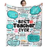 Подарки учителю для женщин, одеяло для мужчин, мягкое фланелевое одеяло для учителя, лучшее