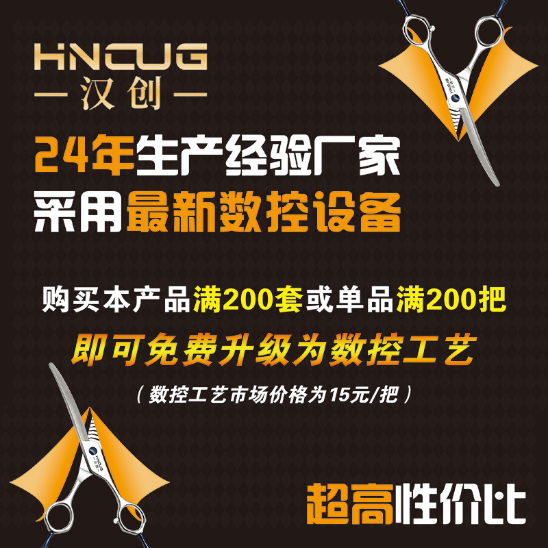 Juego de tijeras de peluquería Herramientas Acero inoxidable 9Cr13 Tijeras Zhangjiagang Daxin Tijeras de peluquería de calidad profesional