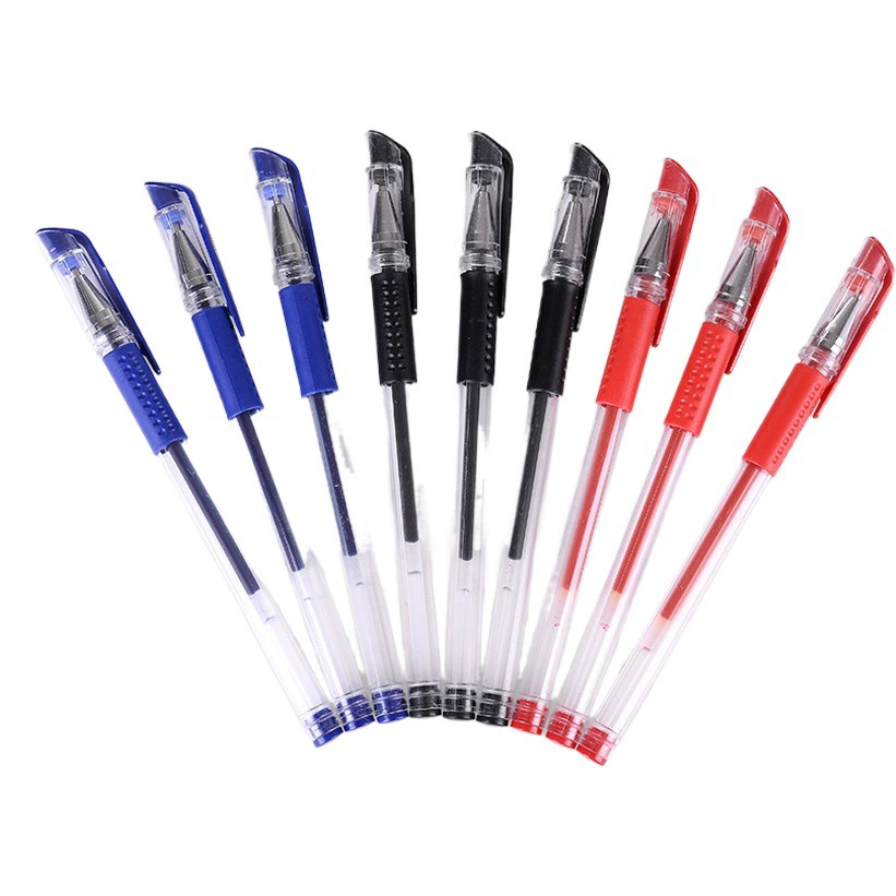 Европейская стандартная средняя ручка 0, 5 мм пуля игольная ручка шариковая ручка Углеродная ручка для подписи офисная экзаменационная ручка