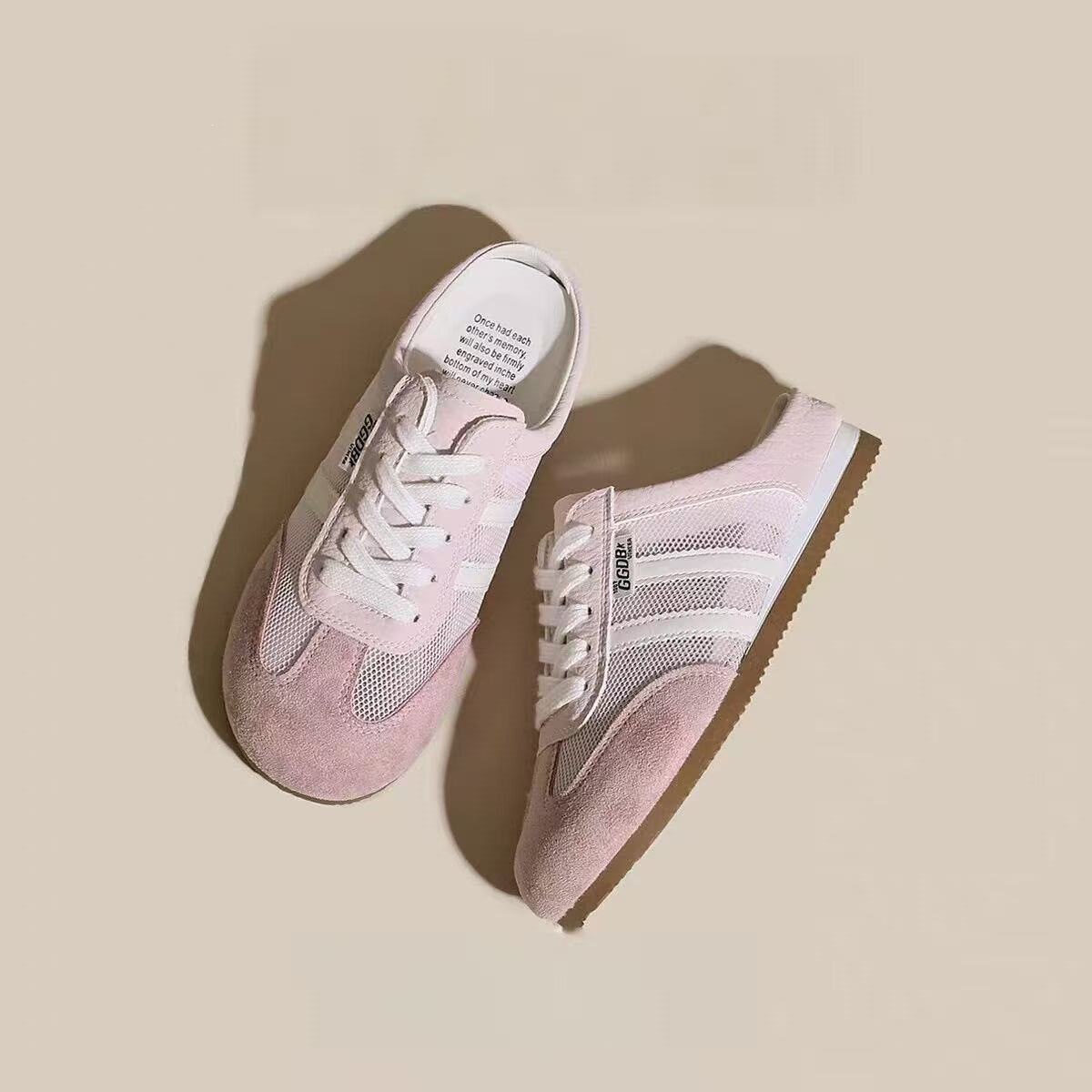 Zapatos de entrenamiento delgados de mujeres verano 2026 nuevo retro ligero transpirable Agan zapatos de skate suave transfronterizos