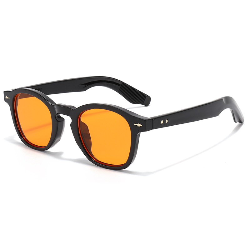 Gafas de sol europeas y americanas con uñas de arroz Gafas transfronterizas para hombres Gafas de sol hermosas de moda para mujeres de alta gama Estilo retro
