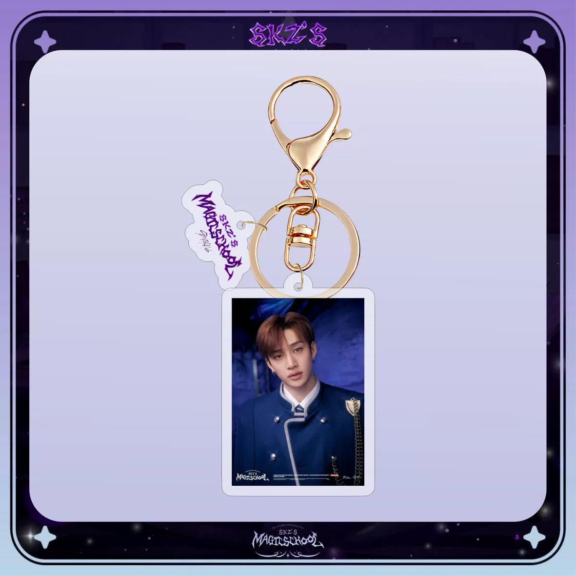 Stray Kids 24-летний Ackle Key Buckle Jewelry Wing Xing Zhou Bian Huang Yanchen KOOP