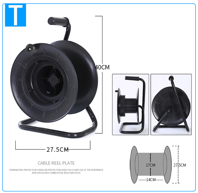 T 검정색 강화 낙하 방지 플라스틱 [CD]