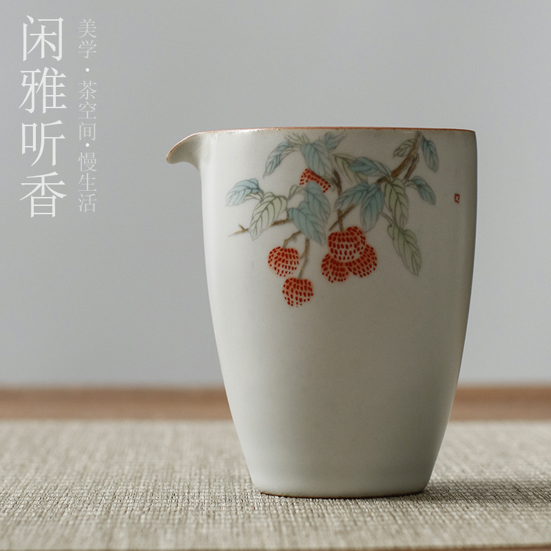Antiguo Luna Blanco Ru horno vintage caqui cerámica Kung Fu japonés juego de té Té nutritivo mar uniforme taza Gongdao taza cubierta tazón Luna