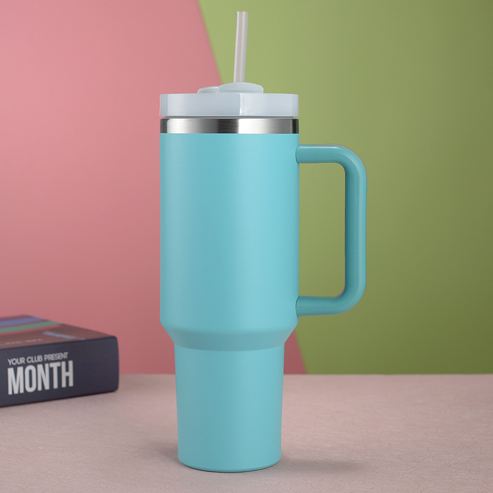 Vaso de aislamiento de acero inoxidable transfronterizo de Amazon Stanley con mango de segunda generación taza de automóvil taza de gran capacidad al por mayor