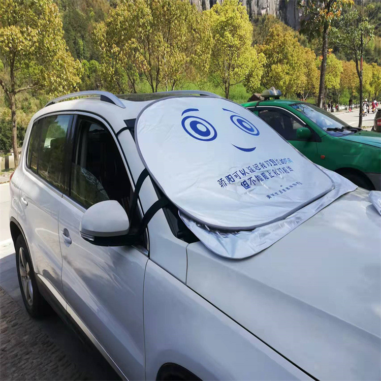 Fábrica directa de automóviles para paraguas solares delanteras tela de tela
