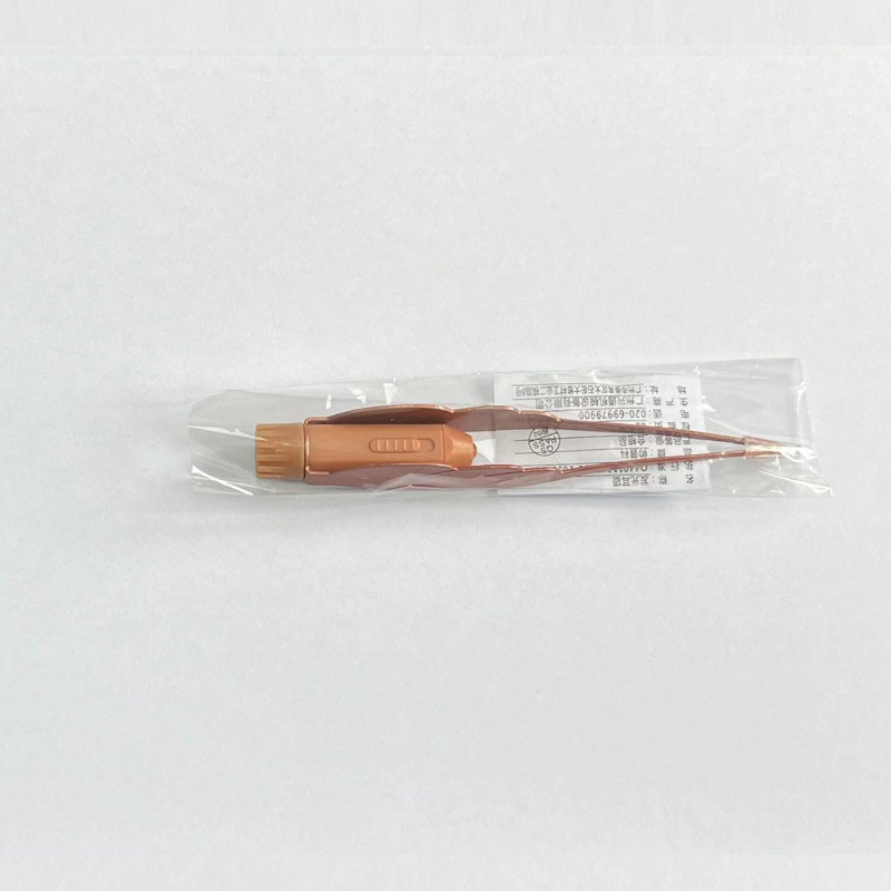 Bag of tweezers (rose gold)