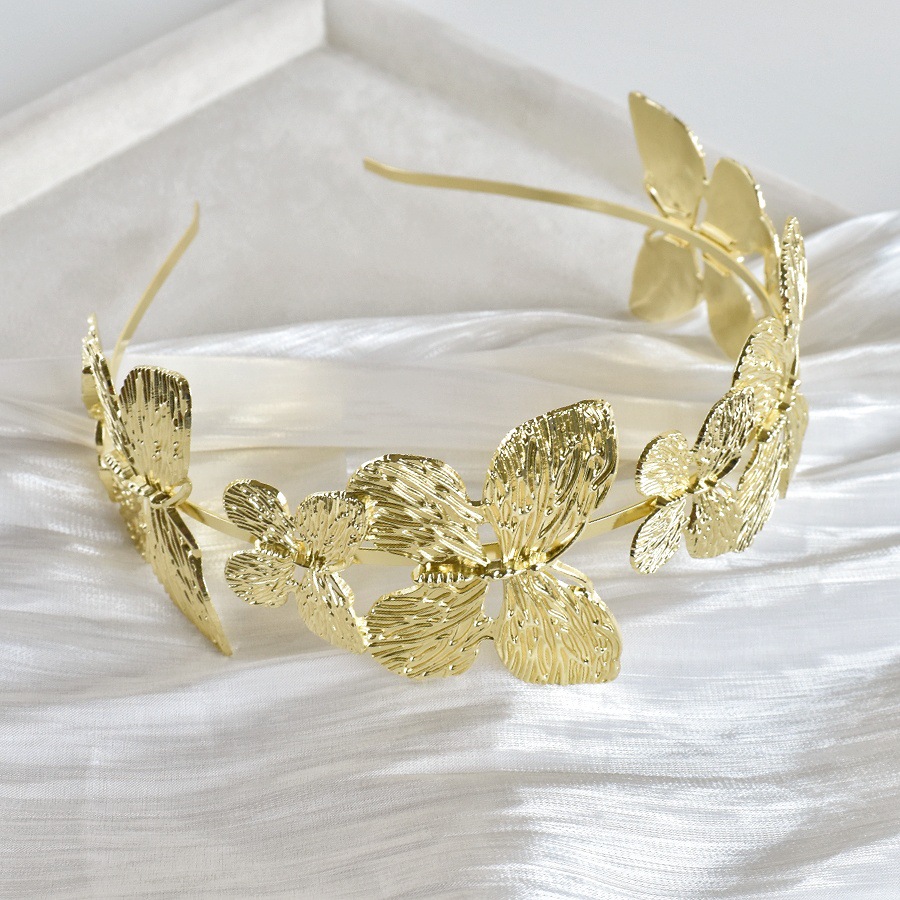 100g Weight Hair Band Hair Accessories Type 1 Piece Quantity Date, Tea Party Occasion Artificial Crystal Material Butterfly, Bow Knot Pattern All Seasons Season Women's Gender Princess, Shiny Style Princess Shiny Women's Butterfly Bow Knot Artificial Crystal Hair Band 22